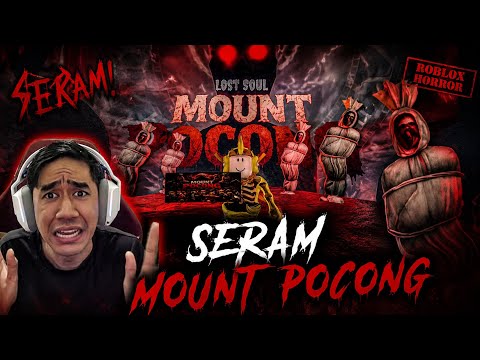 SERAM MOUNT POCONG 😈 24 JAM DAKI GUNUNG POCONG ROBLOX 😂 thumbnail