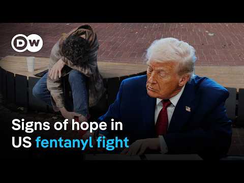 Why are US fentanyl deaths falling? | DW News thumbnail