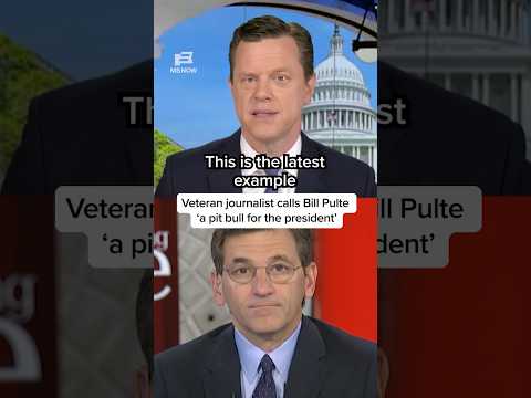 Veteran journalist calls Bill Pulte 'a pit bull for the president' thumbnail