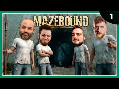 ENTRAMOS AL LABERINTO EN COOP (c/ Carola, Serpi, Zellen) | MAZEBOUND Gameplay Español thumbnail