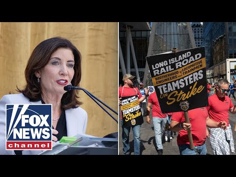 Hochul SLAMMED as thousands of commuters stranded over major strike thumbnail