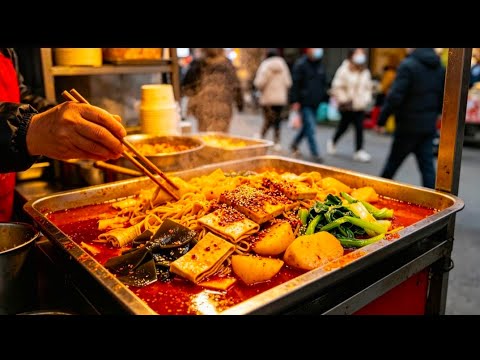 【LIVE】School gate snacks, street spicy mixed noodles thumbnail