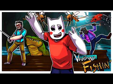 РЫБАЛКА НА БОЛОТЕ И МОНСТРЫ, КОТОРЫЕ ХОТЯТ ТЕБЯ СОЖРАТЬ... - Voodoo Fishin (КООПЕРАТИВ) thumbnail