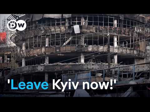 Moscow urges foreigners to leave Kyiv amid renewed escalation | DW News thumbnail