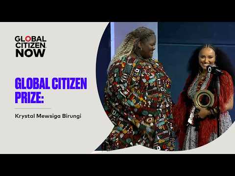 Global Citizen Prize: Krystal Mwesiga Birungi | Global Citizen NOW New York 2026 thumbnail