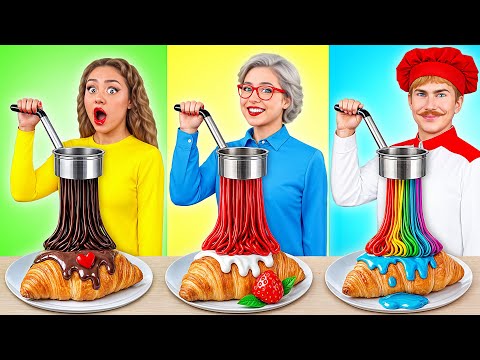 Reto De Cocina Yo vs Abuela | Ideas Divertidas De Comida de Multi DO Challenge thumbnail