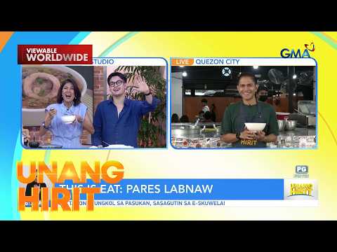 Pares Labnaw, trending na masabaw na pares sa Maynila | Unang Hirit thumbnail