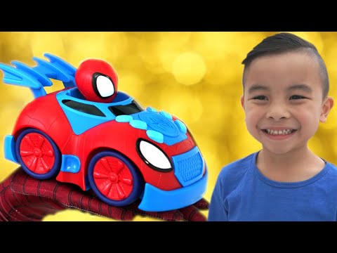 Kaison Plays With Spidey and His Amazing Friends  CKN thumbnail