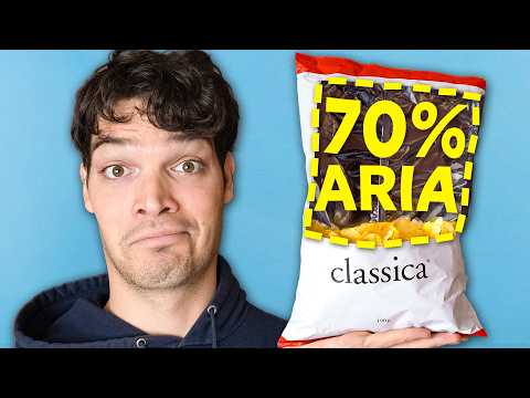 Ho Aperto OGNI Marca di Patatine per Trovare l'unica ONESTA thumbnail