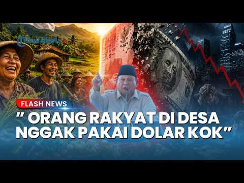 Prabowo Tanggapi Santai Rupiah Terus Anjlok: Rakyat Desa Enggak Pakai Dollar thumbnail