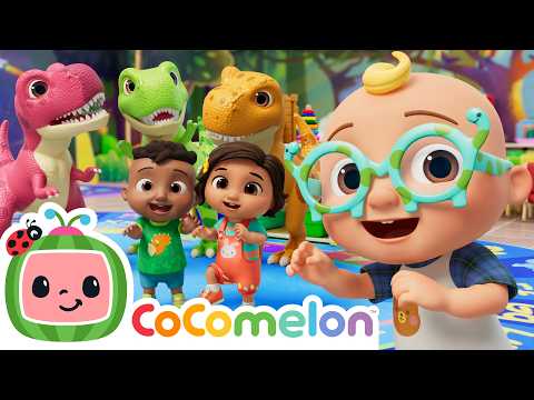 Play Like A Dinosaur | Imagination & Play Pretend with JJ 🦖 | CoComelon Nursery Rhymes & Kids Songs thumbnail