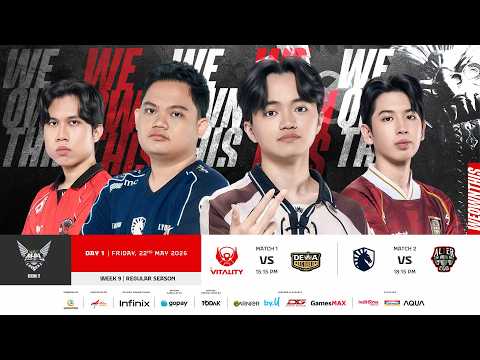 🔴 LIVE | MPL ID S17 | Regular Season Day 1 Week 9 | English thumbnail