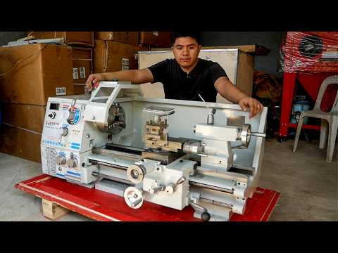 May Lathe Machine Na Ako CJM320H Unboxing thumbnail