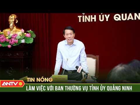 Hội nghị thông qua dự thảo báo cáo kết quả kiểm tra (đợt 2) tỉnh Quảng Ninh | ANTV thumbnail