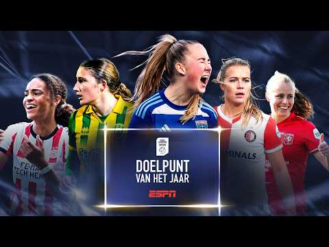 WIE MAAKTE DIT SEIZOEN DE MOOISTE? ? | Eurojackpot Vrouwen Eredivisie Doelpunt van het Jaar? thumbnail