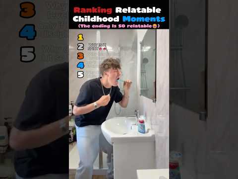Ranking Relatable Childhood Moments 😲😂 part 7 thumbnail