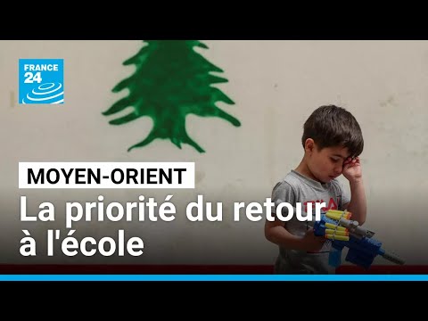 Moyen-Orient : de Gaza au Liban, la priorité du retour à l'école pour toute une génération thumbnail