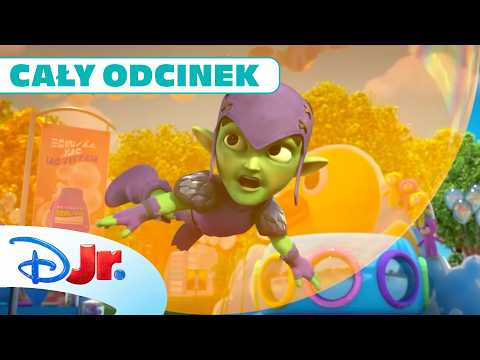 🌊 Wpuszczeni w kanał | Spidey i super-kumple | Disney Junior Polska thumbnail