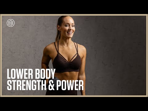 40MIN Lower Body Strength & Power // Day 56: HR12WEEK 5.0 thumbnail