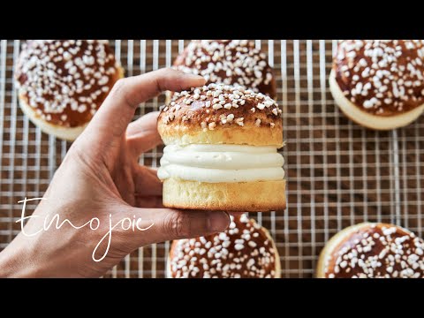 【French Pastry"Tropezienne"】Brioche Sandwich with Plenty of Cream thumbnail