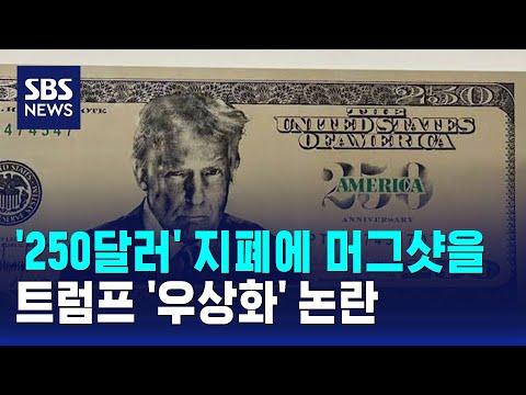 '250달러' 지폐에 머그샷을..트럼프 '우상화' 논란 / SBS thumbnail