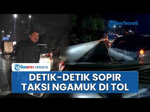 Detik-detik Sopir Taksi Online Ngamuk dan Rusak Spion Mobil Pengendara, Diduga Dipicu Saling Pepet thumbnail