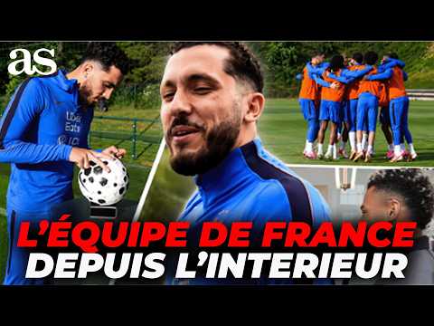 L’ÉQUIPE DE FRANCE comme vous ne l’avez jamais vue : ENTRAÎNEMENT COMPLET depuis l’intérieur | thumbnail