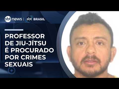 Professor de jiu-jítsu é procurado por crimes sexuais no Amazonas | #SBTBrasil thumbnail