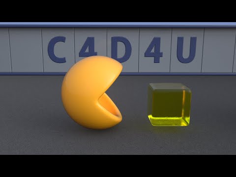 Especially for Cool Kids: PacMan 3D V1 with Jelly 😋 ❤️ C4D4U thumbnail