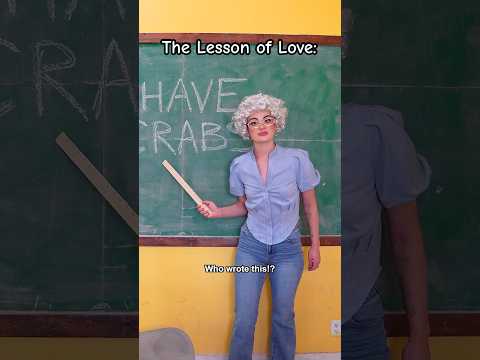 The Lesson of Love. Part 10. #funny #comedy #skit #school thumbnail