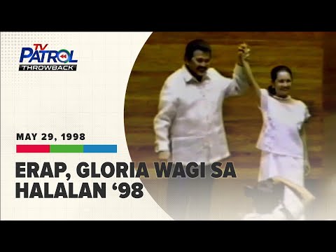 TV Patrol Throwback (1998): Erap prinoklamang pangulo ng Pilipinas thumbnail