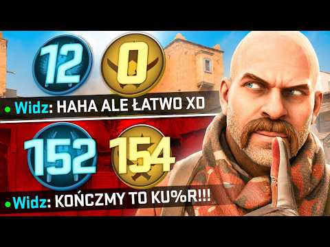 TROLLUJĘ WIDZÓW COMEBACKIEM z 12:0 i NIESKOŃCZONYMI DOGRYWKAMI w CS2 thumbnail
