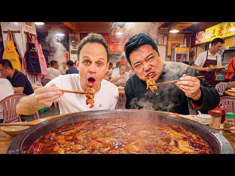 I Tried The World’s Spiciest Hotpot with Chinese Trump! thumbnail