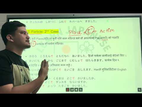 Minna no Nihongo N5 Lesson 5 Grammar in Nepali Language thumbnail