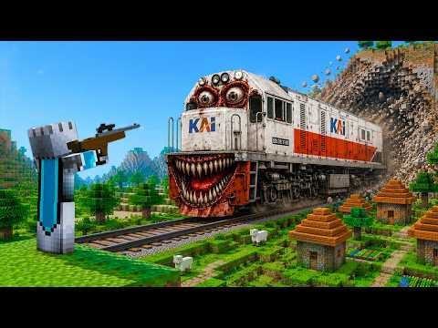 TERUNGKAP MONSTER KERETA API KAI YANG SELAMA INI DICARI MOJANG DI MINECRAFT! thumbnail