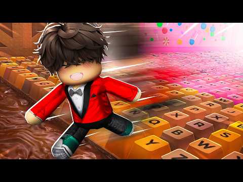 روبلوكس اركض على الكيبورد يزيد سرعتك ! + speed keyboard escape candy chocolate thumbnail