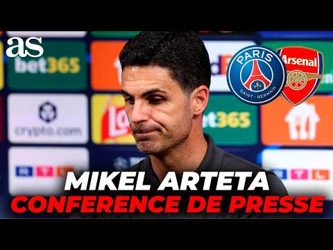ARTETA, CONFERENCE DE PRESSE après la finale de LDC vs PSG thumbnail