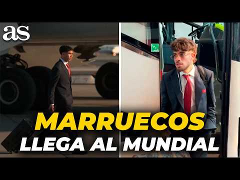 La Selección de MARRUECOS llega a Newark, New Jersey | MUNDIAL 2026 thumbnail