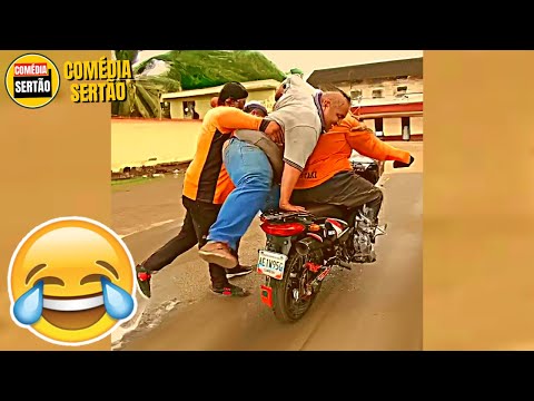 5 Minutos para Rir! 😂 Vídeos Engraçados 2024 - Tente Não Rir #16 thumbnail