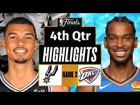 Spurs vs Thunder Highlights Today 4th Qtr  | May 20 | 2026 NBA Finals Full Highlights Game 2 thumbnail