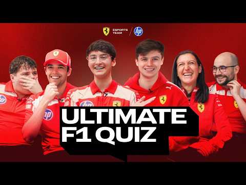 Ferrari HP Esports Team take on the Ultimate F1 Quiz! thumbnail