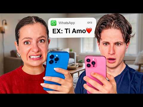 IO E IL MIO EX RAGAZZO CI SCAMBIAMO IL TELEFONO PER 24 ORE E SCOPRO CHE… thumbnail