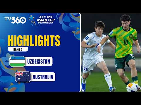 HIGHLIGHTS | UZBEKISTAN - AUSTRALIA: ĐẲNG CẤP CHÊNH LỆCH, TẤN CÔNG BÙNG NỔ | AFC U17 ASIAN CUP 2026 thumbnail