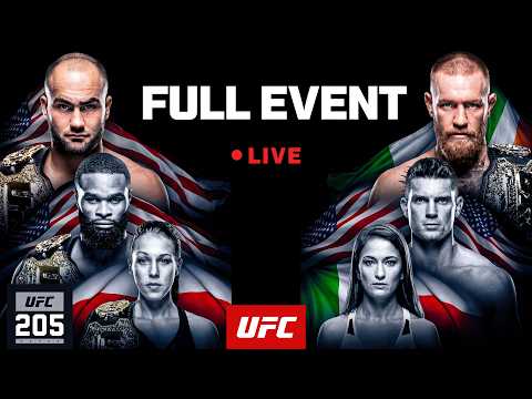 ? LIVE ? UFC 205 Replay! | FULL EVENT thumbnail