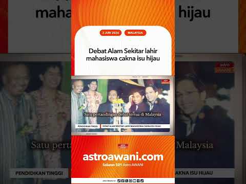 Debat Alam Sekitar lahir mahasiswa cakna isu hijau thumbnail