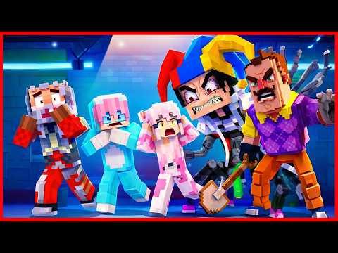 AKU DAN PARA YOUTUBER DI CULIK HALLO NEIGHBOR DI DAKJAL PEMBURU BOCIIL MINECRAFT thumbnail
