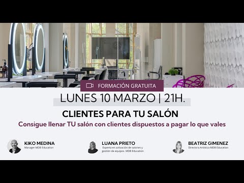 MASTERCLASS - Clientes para tu Salón. thumbnail