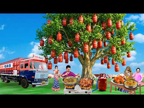 Magical Gas Cylinder Tree Jadui Cylinder Wala Ped | Hindi Kahaniya Moral Stories thumbnail