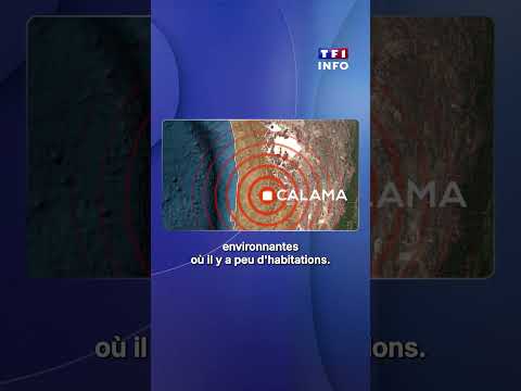 Un séisme de magnitude 6,9 frappe le chili｜TF1 INFO thumbnail