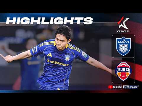HIGHLIGHTS : ULSAN HD vs JEJU SK | 2026 K LEAGUE 1 (R14) thumbnail